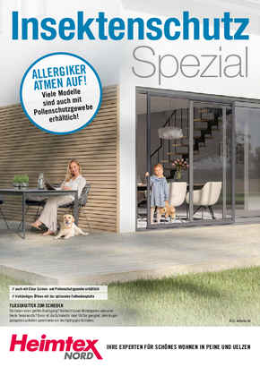 PDF Unser aktueller Insektenschutz-Prospekt für Sie!